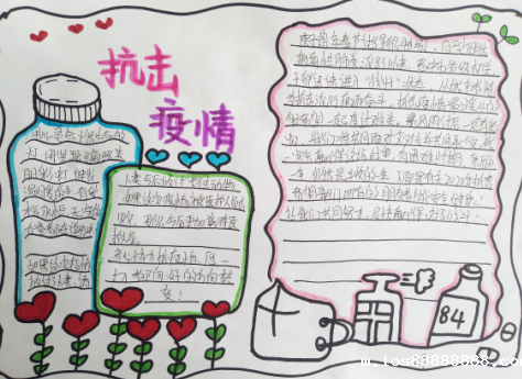 【学院新闻】用画笔抗击疫情！